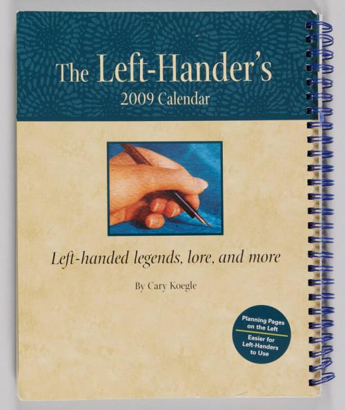 The Left-Hander's 2009 Calendar