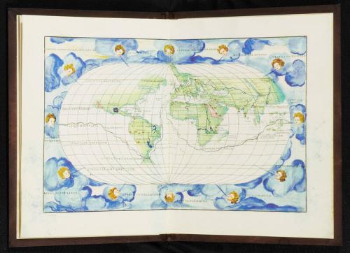 1550 Battista Agnese Atlas Facsimile