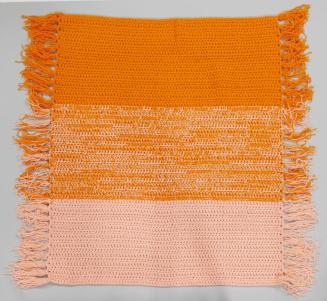 Orange and Light Pink Blanket