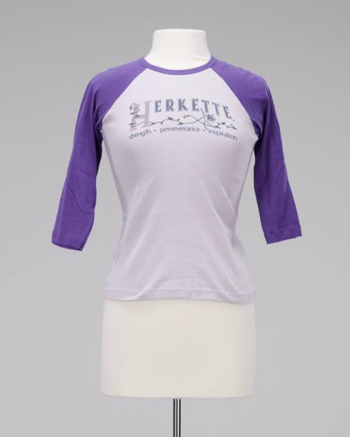 Gray and Purple Herkette T-Shirt