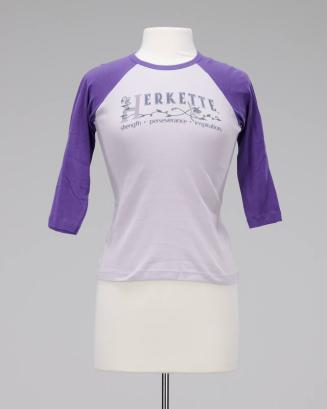 Gray and Purple Herkette T-Shirt