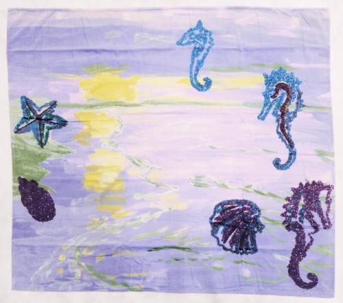 Seahorse Beach Towel