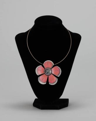 Necklace with Flower Pendant