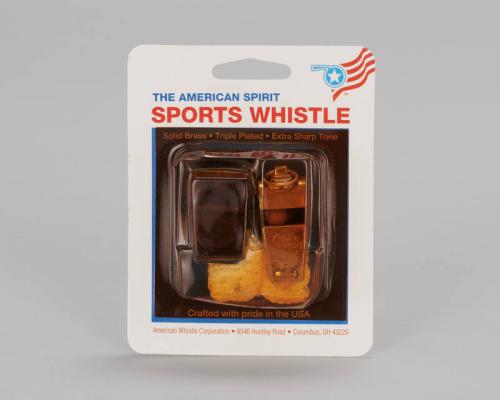 Brass Sports Whistle