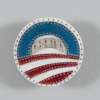 Obama Rising Sun Belt Buckle