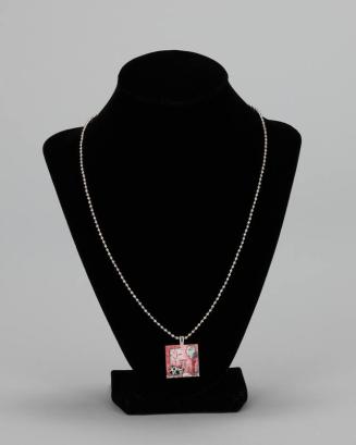 Necklace with Square Pendant