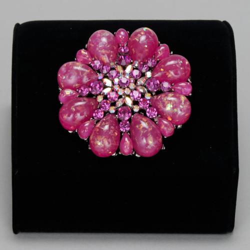 Flower-Shaped Brooch