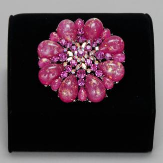 Flower-Shaped Brooch