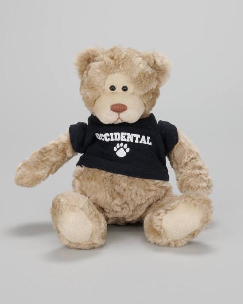 Wally Bear with Occidental College T-Shirt