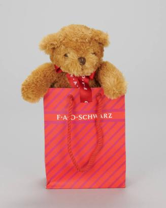 FAO Schwarz Bear in a Bag