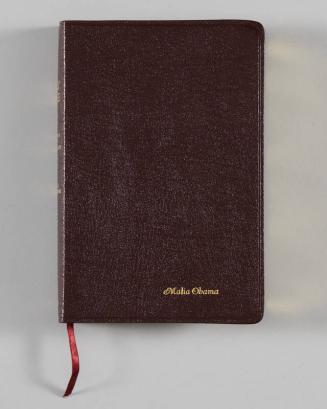 Holy Bible: The Scofield Study Bible, King James Version for Malia Obama