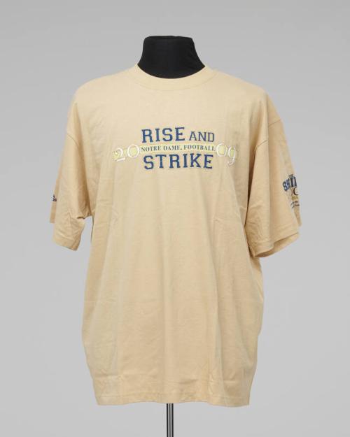 Notre Dame Football Rise and Strike T-Shirt