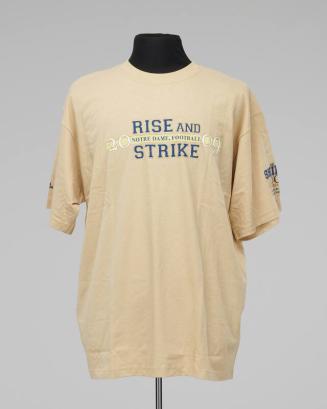 Notre Dame Football Rise and Strike T-Shirt