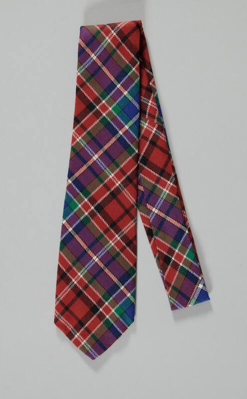 Tartan Pattern Necktie