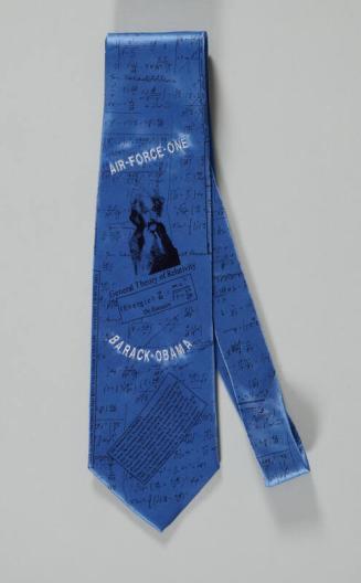 Blue Einstein Necktie