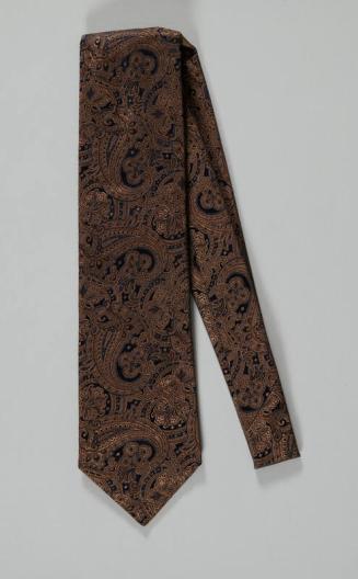 Brown Paisley Necktie