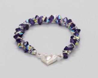 Purple Beaded Bracelet