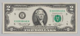 United States Two Dollar Bill