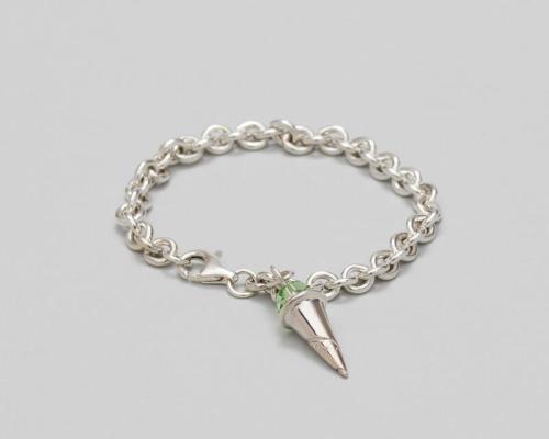 Bracelet with Ice Cream Cone Pendant