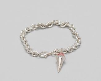 Bracelet with Ice Cream Cone Pendant