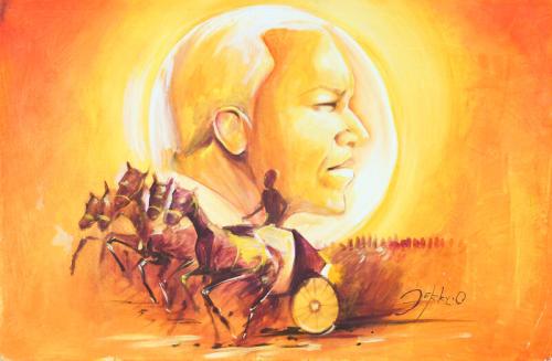 Profile Portrait of President Barack Obama