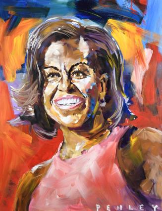 Portrait of First Lady Michelle Obama