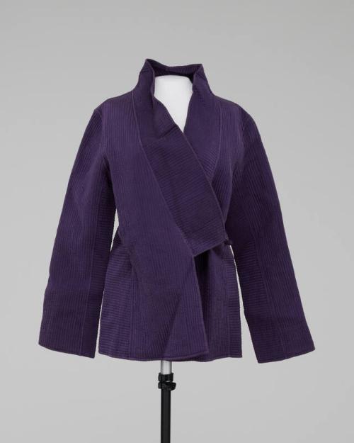 Purple Silk Jacket