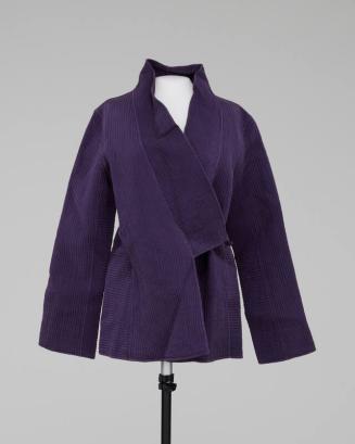 Purple Silk Jacket