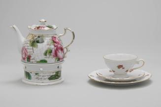 Pink Rose Tea Set
