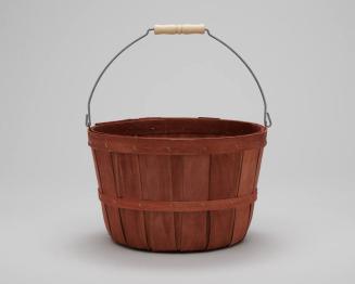 Circular Wood Basket