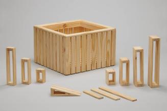 Wood Building Block Set