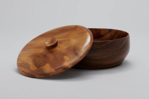 Koa Wood Lidded Bowl