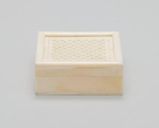 Bone Box with Lattice Lid