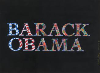 Barack Obama Patriotic Painting