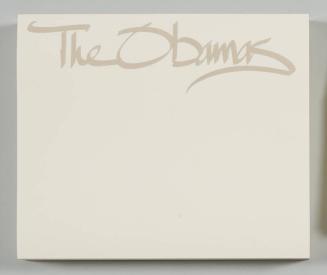 The Obamas Notepad and Envelopes