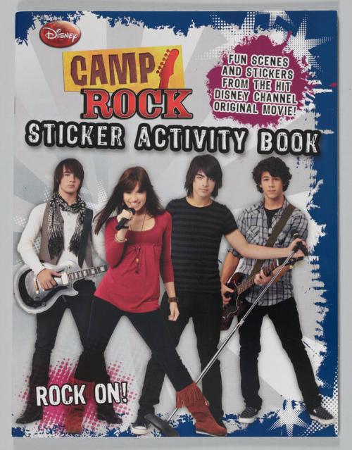 Camp Rock Sticker Activity Book: Rock On!