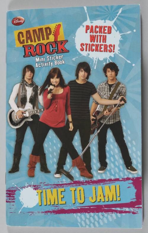 Camp Rock Mini Sticker Activity Book: Time To Jam!