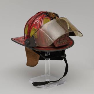 Signed Houston Firefighter's Helmet