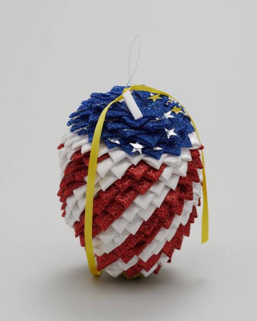 Patriotic Christmas Tree Ornament