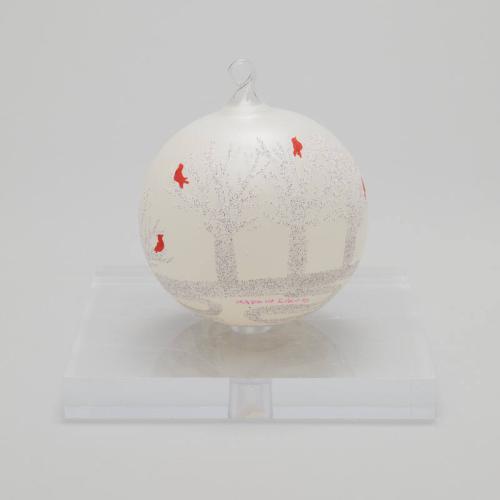 Red Birds Christmas Tree Ornament