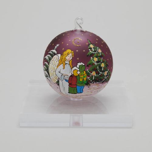 Angel and Children Christmas Tree Ornament