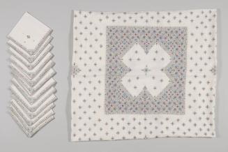 Embroidered Tablecloth and Napkins