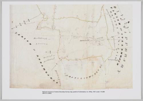 Boundary Survey Map, Parish of Cullenwaine