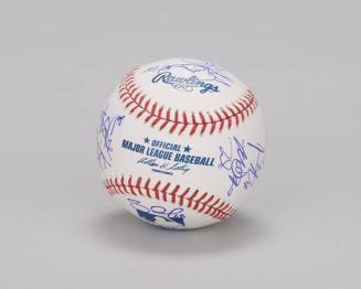 Baseball Signed by the 2010 San Francisco Giants