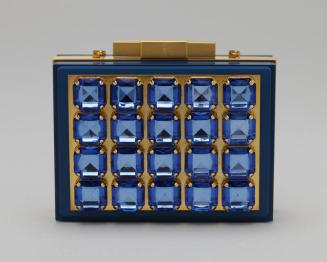 Bejeweled Blue Clutch