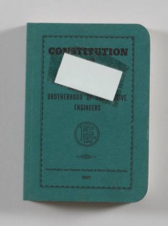 Constitution and Bylaws of the International Brotherhood of Locomotive Engineers