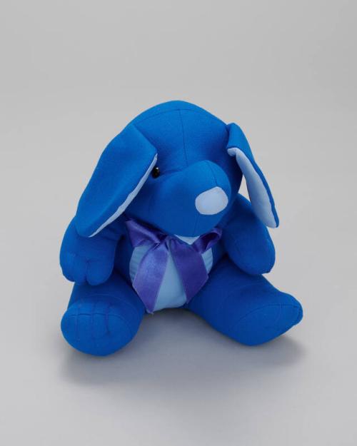 Blue Stuffed Elephant