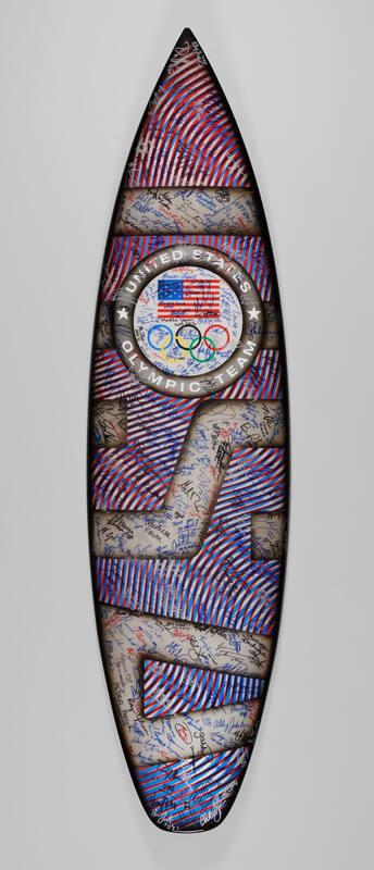 2016 United States Olympic Team Surfboard