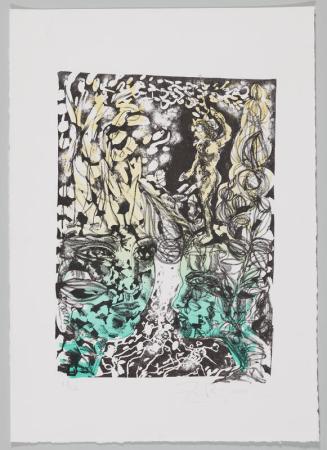 Abstract Print of a Man and Woman