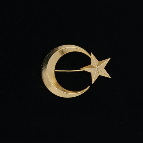 Star and Crescent Brooch